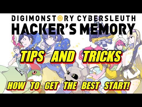 Digimon - Hacker's Memory | Tips & Tricks | Digimon basics and what to do when you start