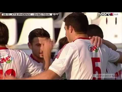 Kulcsár Tamás gólja a KTE Phoenix Mecano   DVSC TEVA mérkőzésen