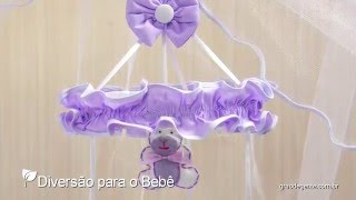 Móbile Teddy Lilás | Ref: 50436