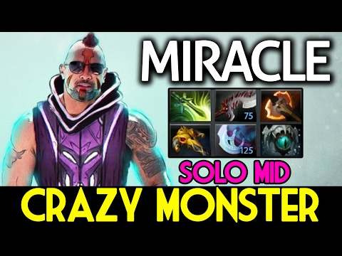 Miracle- DOTA 2 [Anti Mage] Crazy Monster Solo Mid