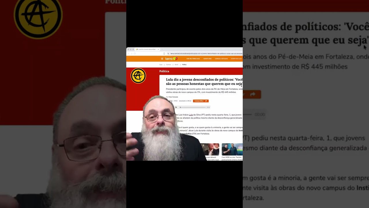 LULA dá mais um PASSO e FALA ABERTAMENTE que É DESONESTO: QUEREM POLÍTICO HONESTO? TEM que SER OUTRO