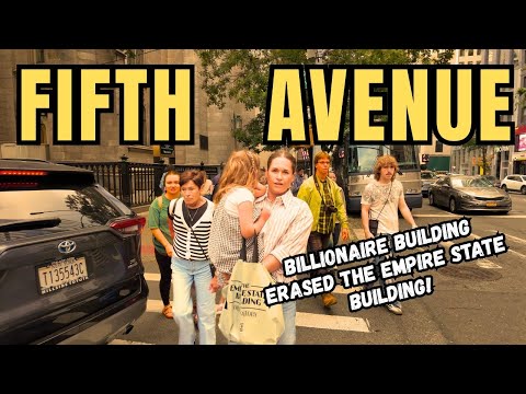 Exploring FIFTH AVENUE NYC | Billionaires' Skyscraper DESTROYED The Empire State Building!