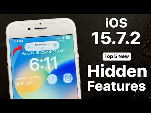 iOS 15.7.2 - New Hidden Features - Tricks & Tips - New Features