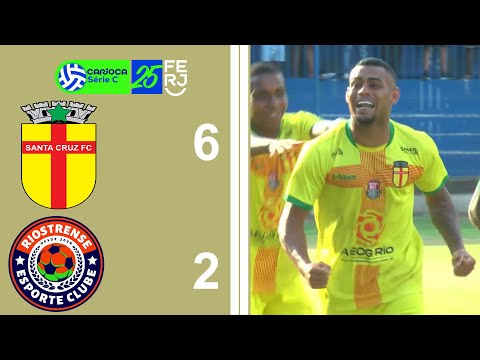 CARIOCA SÉRIE C PROFISSIONAL (2025) -SEMIFINAL - JOGO DE VOLTA. - SANTA CRUZ 6X2 RIOSTRENSE