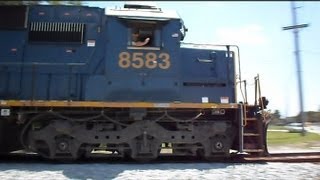 preview picture of video 'CSX Rail Replacement Train'