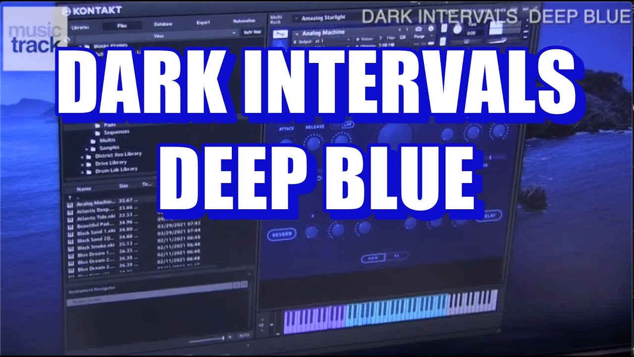 DARK INTERVALS  DEEP BLUE  Demo & Review