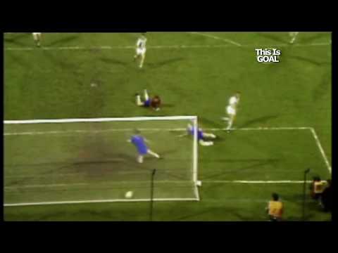 Goal! Hans Krankl. UEFA Cup Winners Cup. 1984/1985. Final. Everton FC - SK Rapid Wien