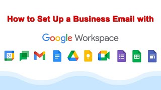 How to Set Up a Business Email with Google Workspace | Activate Gmail for Google Workspace 2024