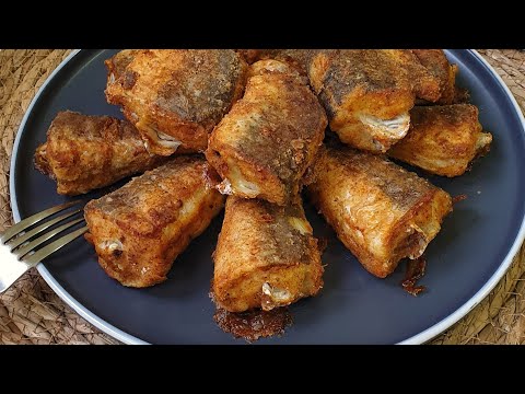 Baked hake from the oven