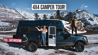 We Traded Our Travel Trailer for a 4x4 OFF-ROAD RV! Full Tour + Driving Colorado in a Snow Storm 🥶
