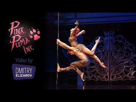 Polina Volchek (Pink Puma) & Dimitry Politov pole dance 2016