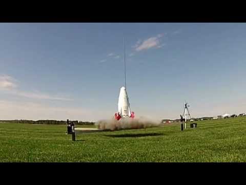 World's First 3X Mars Lander Model Rocket Kit by Colossus Rockets and Off We Go Rocketry