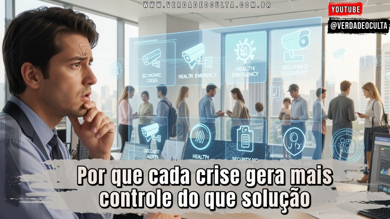 Por que cada crise gera mais controle do que solução