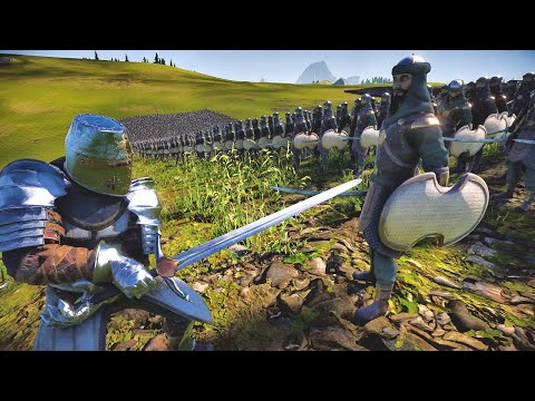 Heavy Knights vs 5 Melee Squads - UEBS 2