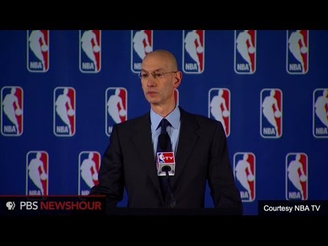 NBA commissioner announces fine, lifetime ban for Sterling
