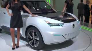 パリモーターショー2012 SsangYong e-XIV Concept