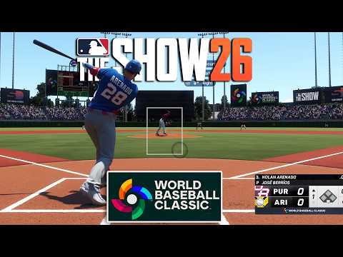 Jugué el WBC en MLB The Show 26 | Puerto Rico en el Hiram Bithorn
