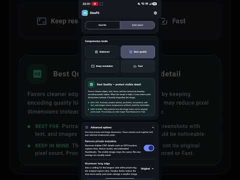 SizeFit: Image PDF Compressor video thumbnail