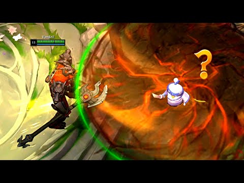 Infernal Nasus E vs Terrain