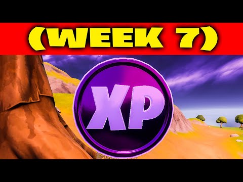 All PURPLE XP COINS LOCATIONS IN FORTNITE (WEEK 7)