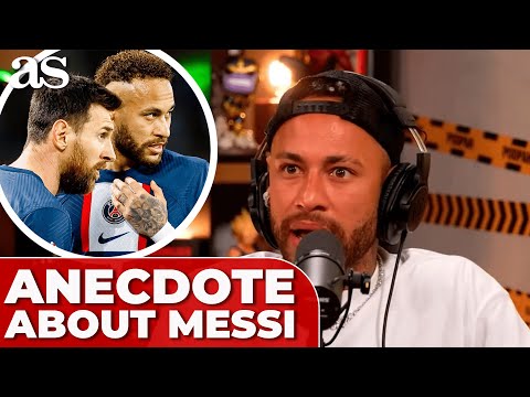 NEYMAR shares hilarious anecdote about MESSI'S  penalty training in PARIS