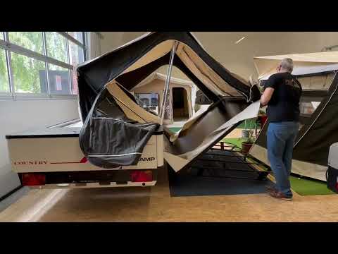 MBS Caravan: Faltcaravan Country Aufbau Video 1