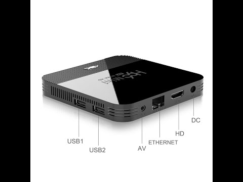 unboxing android tv H96 mini