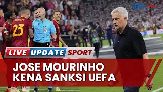 Buntut Memaki Wasit Final Liga Eropa Anthony Taylor, Jose Mourinho Disanksi, Buat AS Roma Merugi