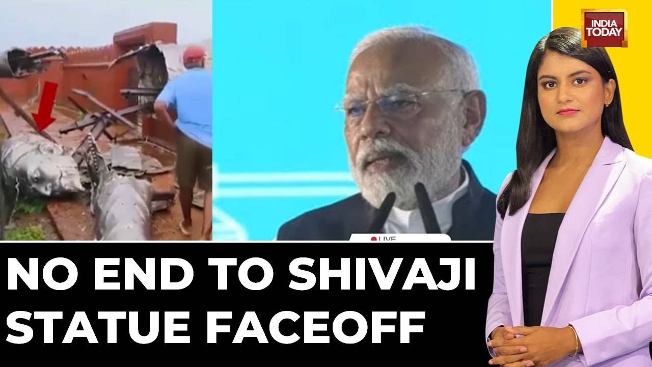 Shivaji Statue Collapse: PM Modi Apologises, Uddhav Sena Fumes, Says, 'Apology Too Little, Too Late'