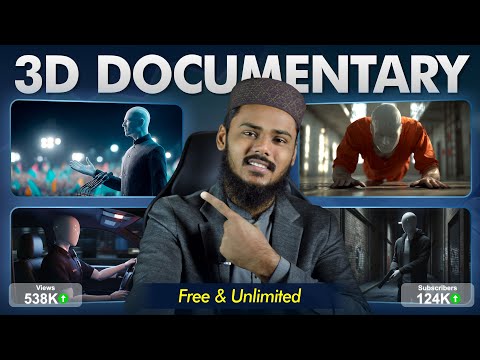 Make 3D Documentary Videos FREE & UNLIMITED | F Guide