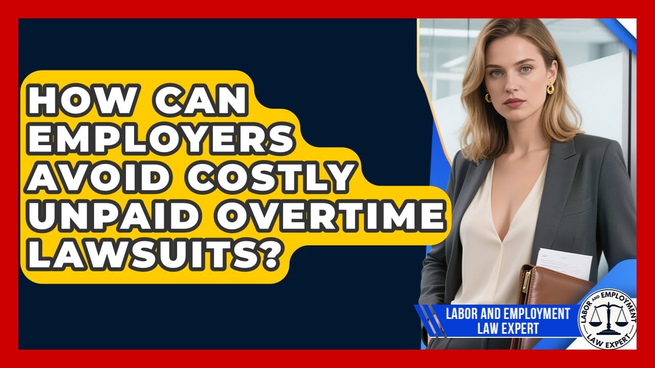How Can Employers Avoid Costly Unpaid Overtime Lawsuits? - Labor and Employment Law Expert