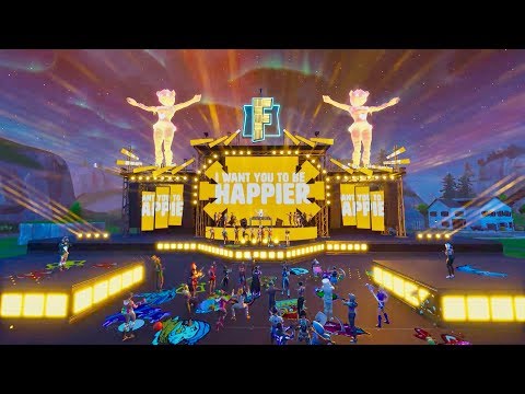 Marshmello Ft Bastille Happier Official Fortnite Music Video