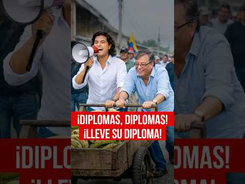 ¿Diplomas falsos en el Gobierno Petro? 😱 La dura crítica de Diego Caro #Petro #Colombia #Noticias