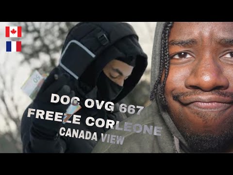 Québécois Réagit à DOC OVG 667 - 1000 feat. Freeze Corleone 667