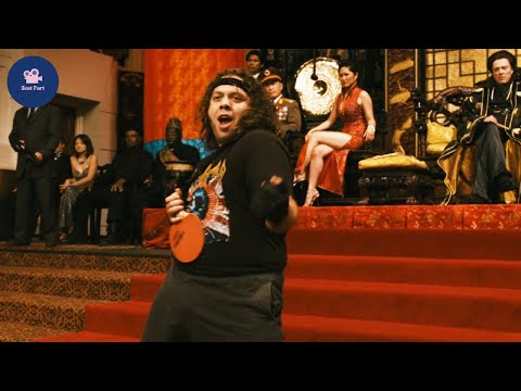 Balls of Fury (2007) - Randy Daytona vs Karl Wolfshtag again | Best part | Def Leppard Rock of ages