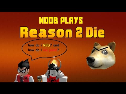 NOOB PLAYS R2D (R2D Funny Moments #1) - Van Fail, Mortal Kombat, Nyan Cat Server