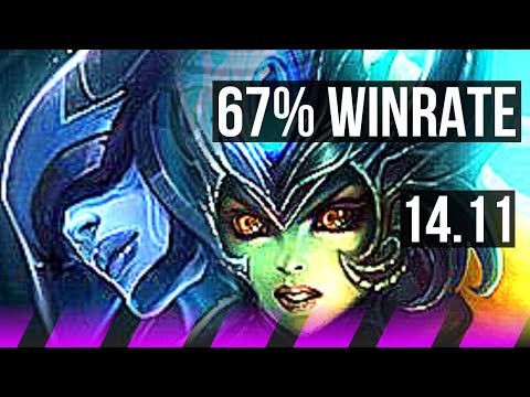 LISSANDRA & Aphelios vs NAMI & Draven (SUP) | 67% winrate, 3/2/17 | EUW Master | 14.11
