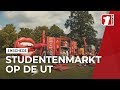 Nieuwe studenten UT melden zich in Enschede voor de Kick-In