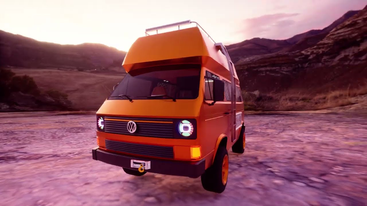 Volkswagen Transporter 3 VMHE 3D Model