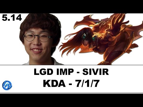 LGD Imp - Sivir vs Corki - Kr SoloQ