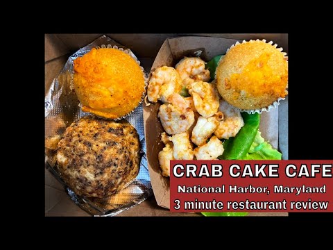 Crab Cake Cafe - 3 minute restaurant review