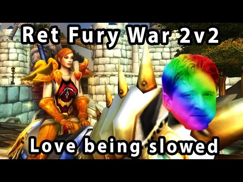 I love being rooted Kappa - Ret Fury Warrior 2v2 arenas