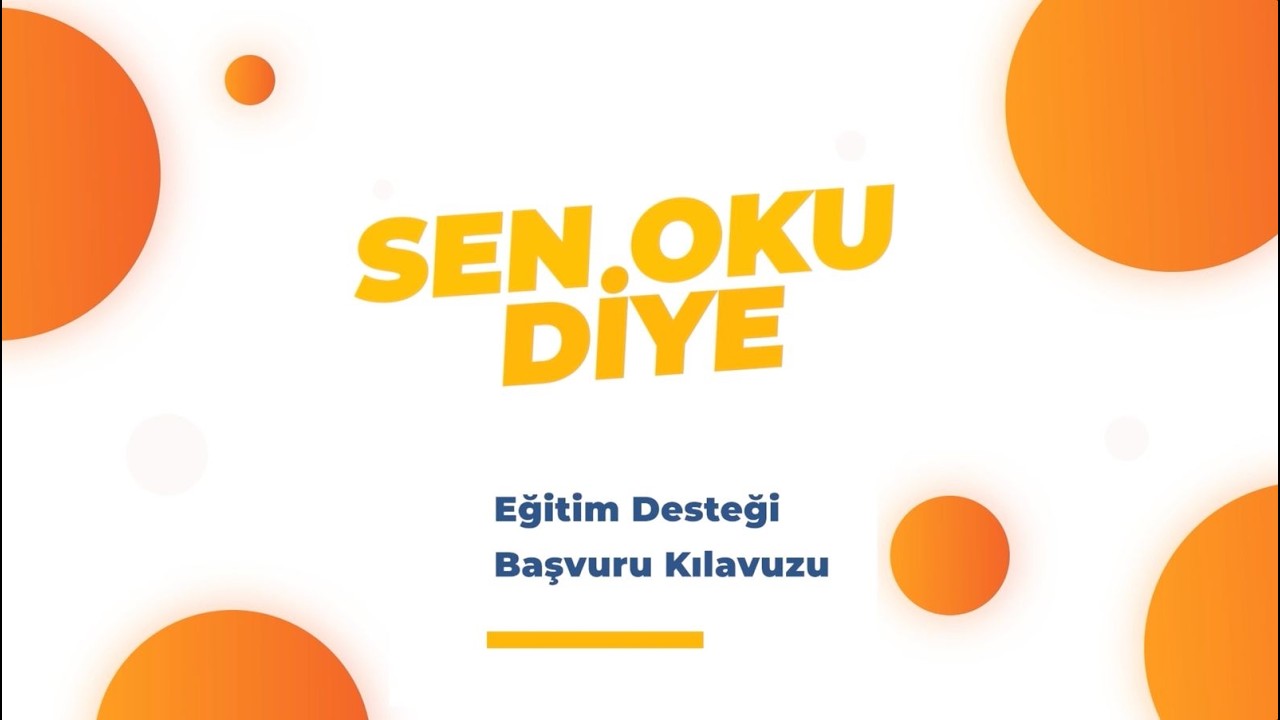 Sen Oku Diye Kullanma Kılavuzu