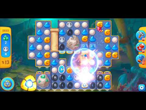 Fishdom. 5633 level no boosters and diamonds