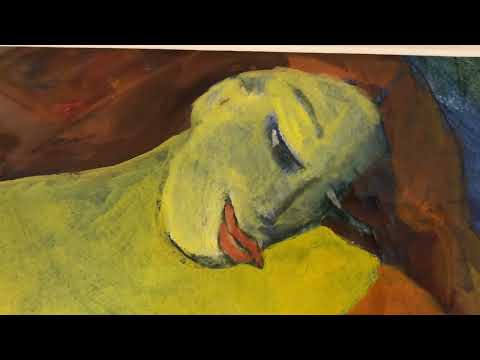 [Alina Witwitzka] Tempera på utställningen 5-12/2 2022 #alinawitwitzka #creare_skapande_centrum