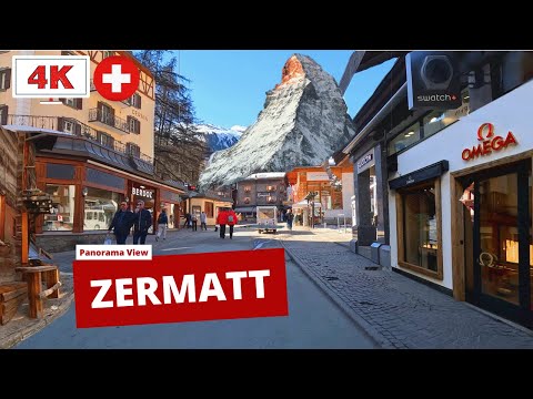 Zermatt Suíça 🇨🇭| Caminhe comigo em um lindo e charmoso destino alpino