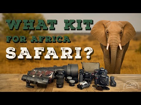 Safari Photography Gear for Kruger National Park | What I'm Taking on Self-Drive in Africa 2025