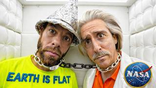 I Trapped a Flat Earther and a NASA Scientist (Full Movie)