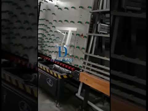 Escalator glass toughened