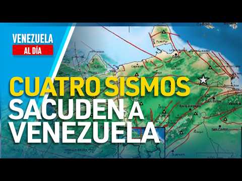 FALCÓN Y YARACUY EN ALERTA TRAS CUATRO SISMOS